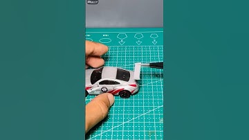 How to make Hotwheels spoilers #hotwheels #diecast #hotwheelscustom #diecastcustom