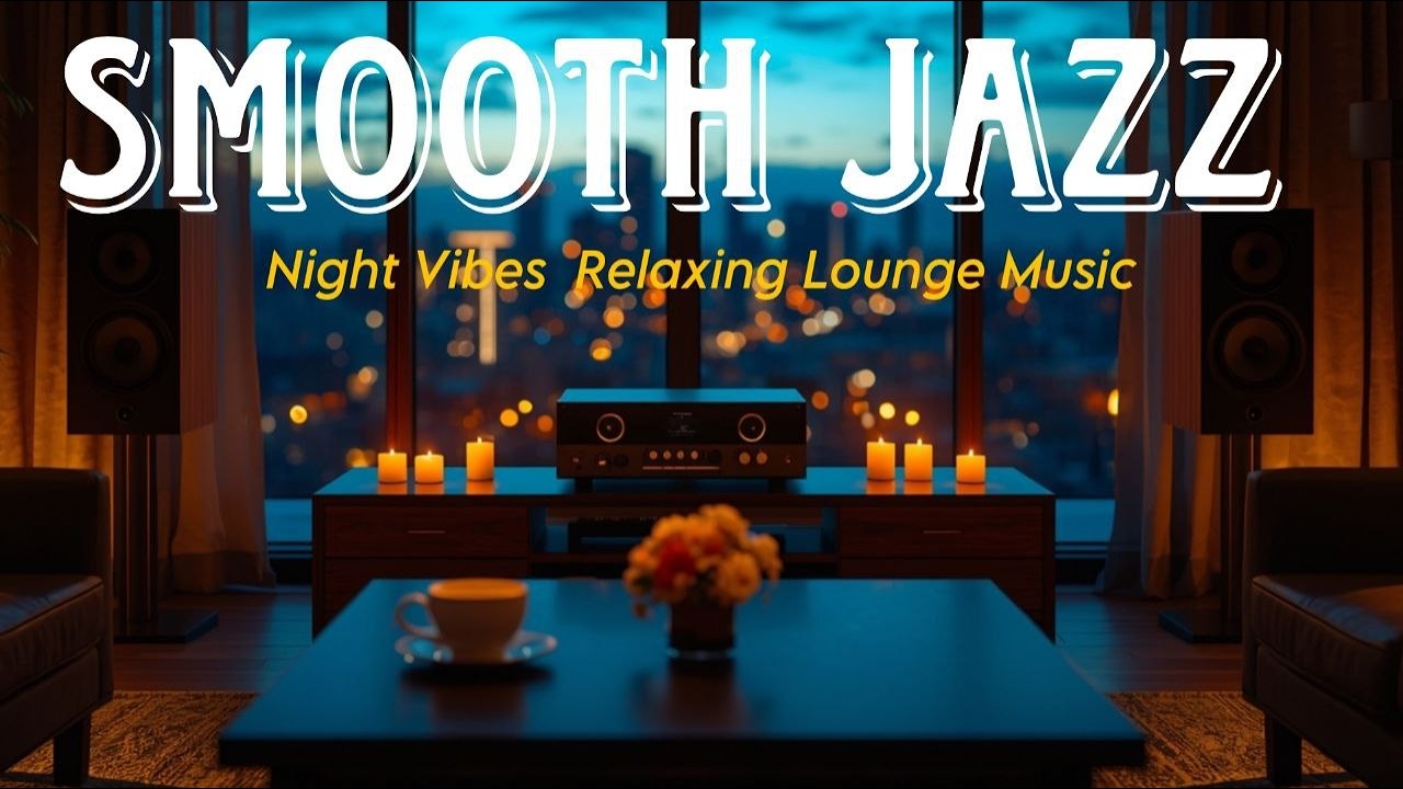 Smooth Jazz Night Vibes 🌙 Relaxing Lounge Music for Study, Work & Sleep
