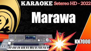 KARAOKE MINANG TERPOPULER || MARAWA DIALEK GADANG - ALJES MUSIC KARAOKE KN 7000