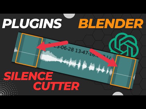 un plugins qui coupe les silences sur #blender avec #ChatGPT