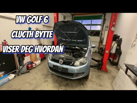 Vw golf 6 1,4 liter - Clutch bytte 