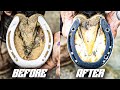 Satisfying back hoof restoration asmr