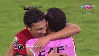 هدف محمد ناجي جدو - مباراة مصر و الجزائر 4-0 كأس الامم الافريقيه 2010