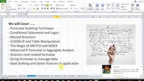 MS Excel Level 2 - Automate your spreadsheet for higher performance - Part 1 @ 06032017 (Cantonese)