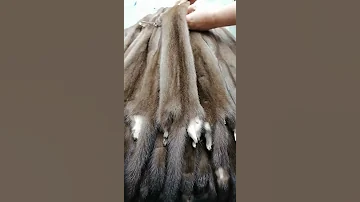 Мех норки цвет Пастель  русская