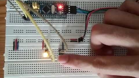 STM32F103C8 Software Button Debounce
