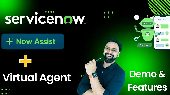 Unleashing the AI in ServiceNow Virtual Agent with Now Assist Demo, Xanadu release Config & Features