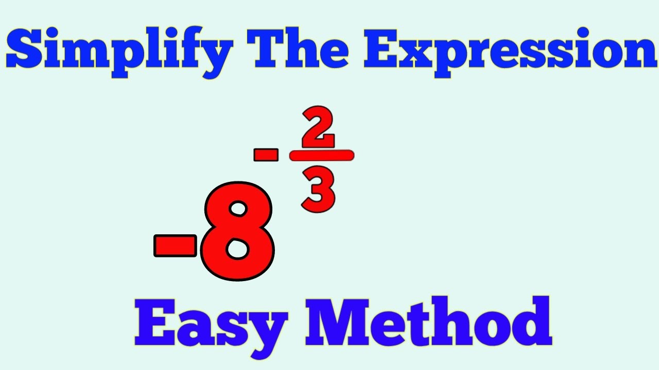 Simplify the expression simplifying exponential expression