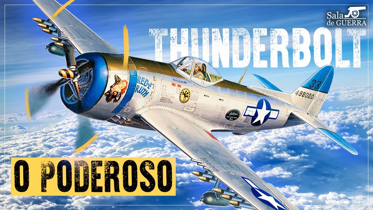 Como funcionava o poderoso P-47 THUNDERBOLT? – DOC #179