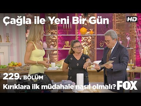 Kırıklara ilk müdahale nasıl olmalı? Çağla ile Yeni Bir Gün 229. Bölüm