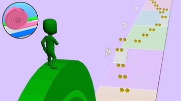 Layers Roll - All Levels Walkthrough Gameplay iOS,Android UPDATE LEVELS  15 - 16