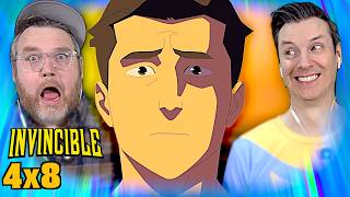 The Viltrumites Are Where  First Time Watching Invincible S4 Eps 8 Reaction