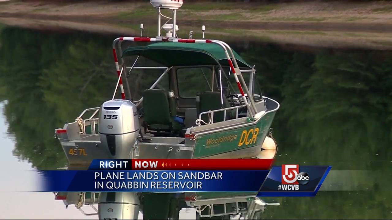 Emergency landing in the Quabbin Reservoir YouTube
