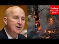 Pete Ricketts Praises First Responders As Massive Wildfire Ravages Nebraska