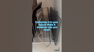 Say Goodbye to Clutter! Discover the Ultimate Pan and Cutting Board Storage Solutions!#organization