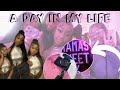 vlog : a day in my life ♡ || Party , Nail Salon , running errands , meeting influencers &amp; etc !
