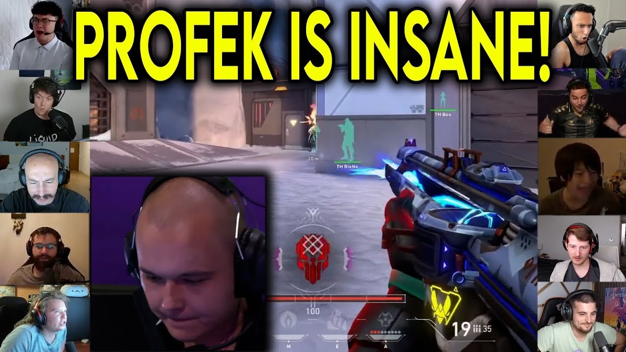 Valorant Streamers Reacts To BBL PROFEK Insane ACE Against TH In VCT