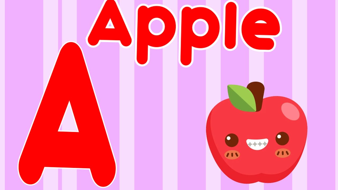 Angel WordsPhonics Song For Toddlers ABC Phonics Song A for Apple ...