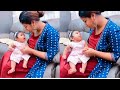 Alya Manasa Playing with Her Baby aila Syed Cute Clips | Alya Manasa with Sanjeev and aila Syed