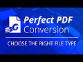 How to save disk space by choosing the right PDF file type with Foxit PDF Compressor-Part 2