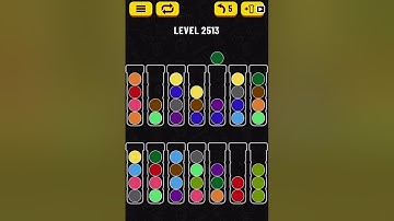 【Ball Sort Puzzle】Level.2513