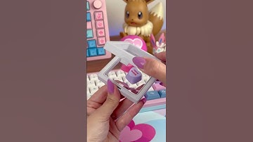 💕💬 Conversation Heart Artisan Keycaps #Shorts