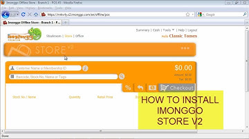 Imonggo Web POS Software - Offline Capability using v2