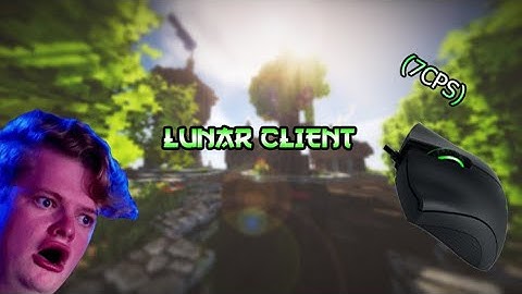 This is how you win every No Debuff match on *Lunar Client* While clicking (7 CPS)!