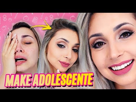 Vídeo: Maquiagem Para Adolescentes - Tutorial E Dicas