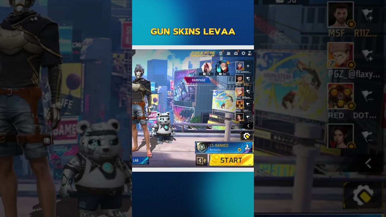 🔫gun skins levaa🥲