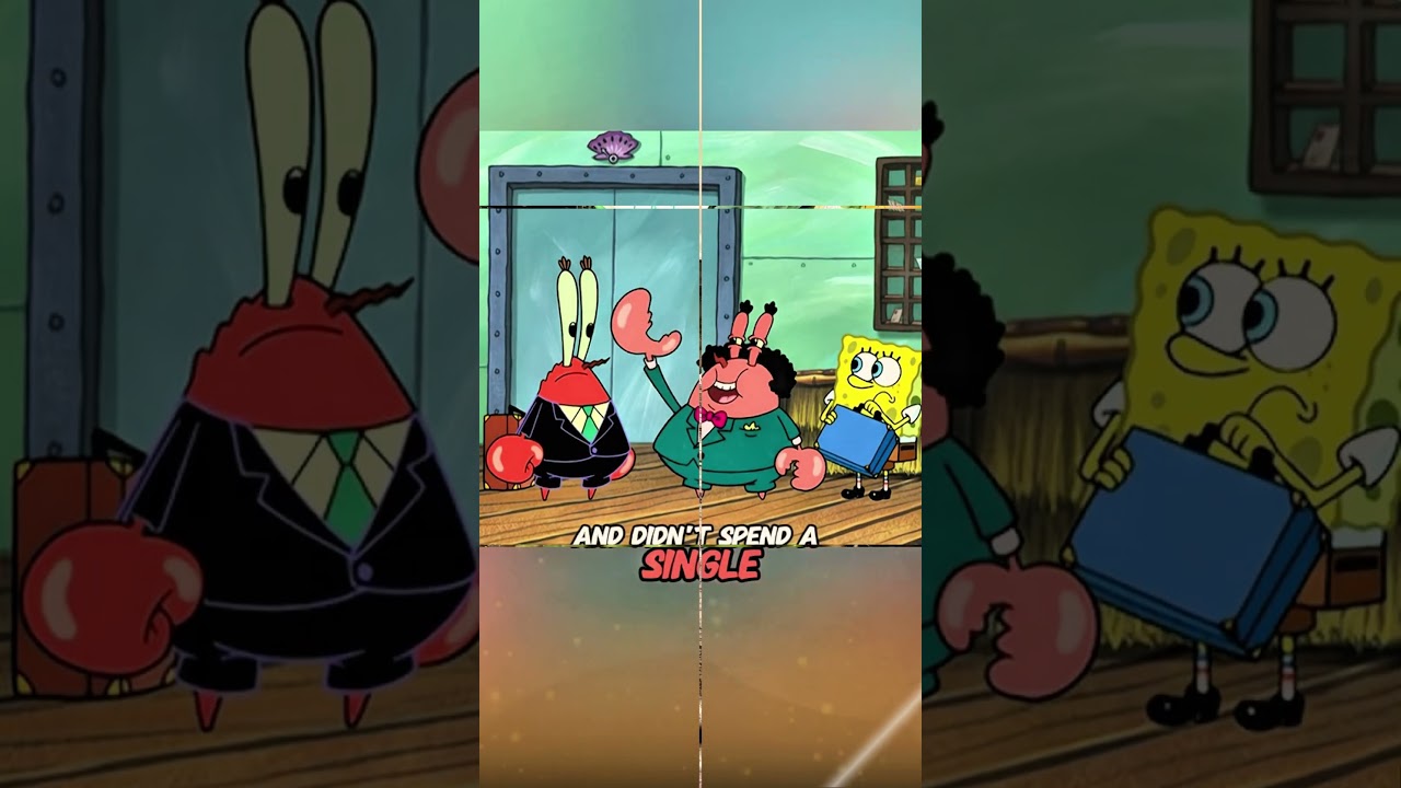Have you ever met someone more stingy than Mr. Krabs?