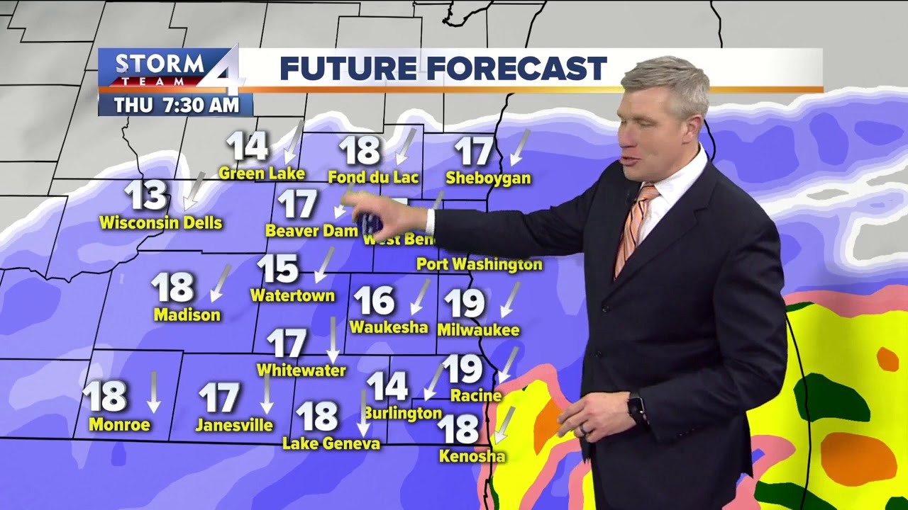 Mild, patchy fog Wednesday morning - YouTube
