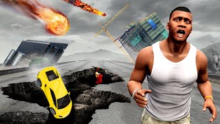 SURVIVE the NATURAL DISASTER in GTA 5!