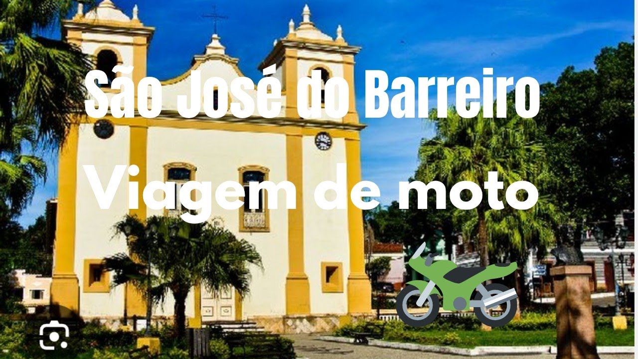 Viagem de moto/ São José do Barreiro
