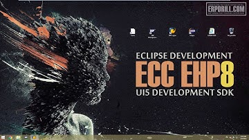 ECC Ehp8 Eclipse  - Abap Development tools - UI Development SDK Training Access Download Vmware