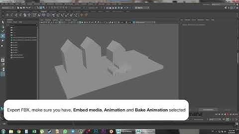 Export Animated FBX files from Maya