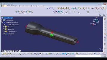 Thermal analysis in catia with Voice