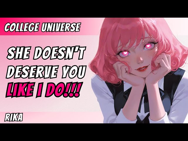 Your Obsessive Yandere Crush Finds You ALONE with Another Girl [F4A] [Rika] [Toxic] ASMR Roleplay
