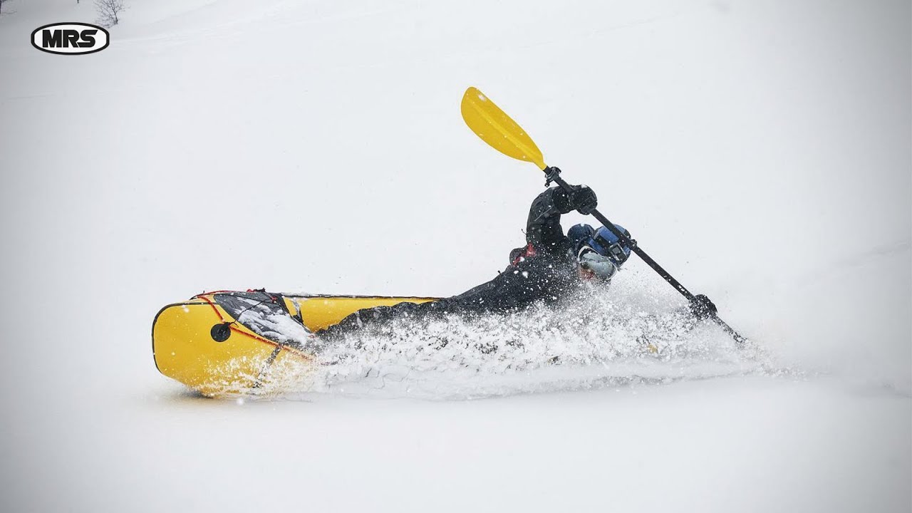 Pack Raft Snow Shared by player丨Play packraft in the snow - YouTube