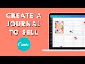 Create a Journal in Canva to Sell on Amazon KDP | Earn Money in Your Sleep [Templates Included]