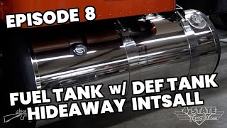 'Ranch Hand' Peterbilt 389 Installs  Fuel Tank W/ Def Tank Hideaway Install  EP 8