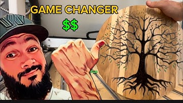 Next Level Woodworking Profits - Simple Epoxy Inlays with CNC