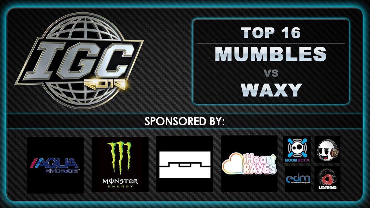 [IGC 2013] Mumbles vs Waxy - Top 16 [EmazingLights.com]