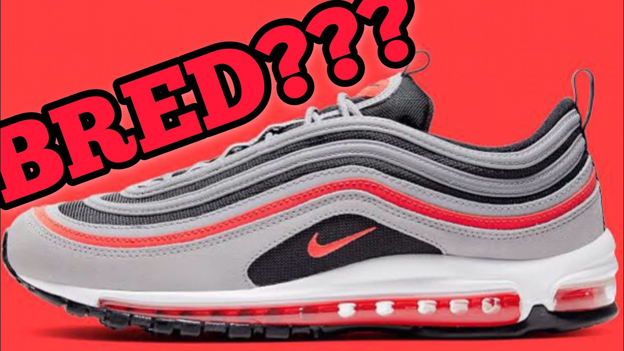 red and grey air max 97