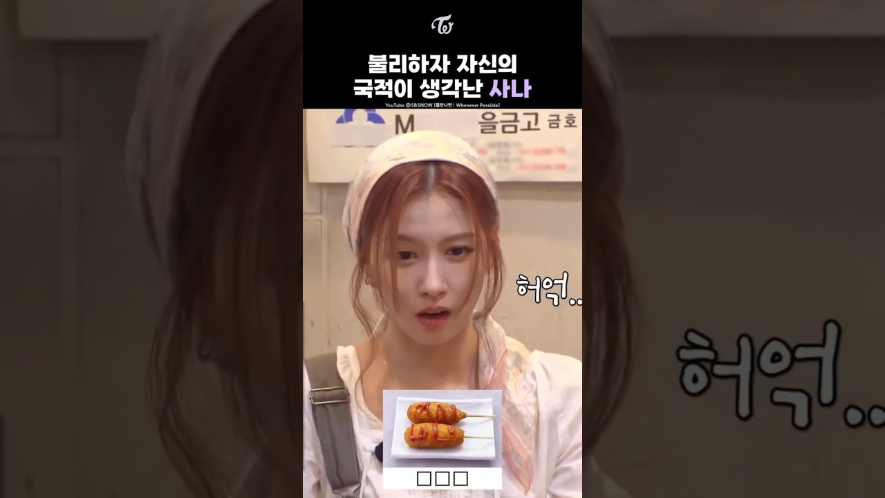 [TWICE] Sana Using Foreigner Card