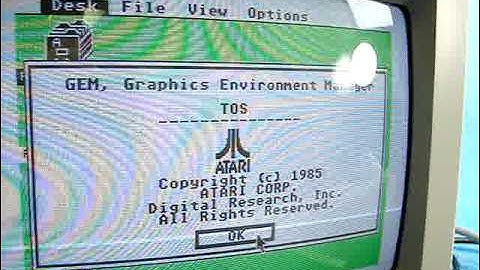 Atari 1040ST Computer Auction Bay Online