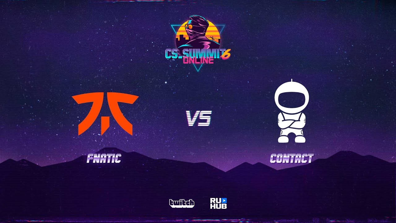 Fnatic vs c0ntact - CS_Summit Qualifier - map2 - de_train [Sleepsomewhile & Anishared]