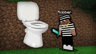 The Great Minecraft Toilet Heist