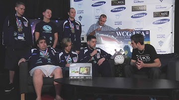 WCG USA National Final CS 1.6 Champion Interview