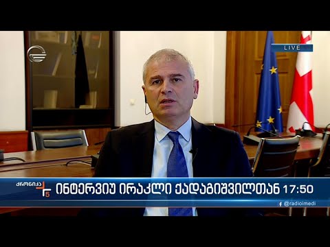 საპარლამენტო უმრავლესობის წევრი ირაკლი ქადაგიშვილი 'ქრონიკაში\"
